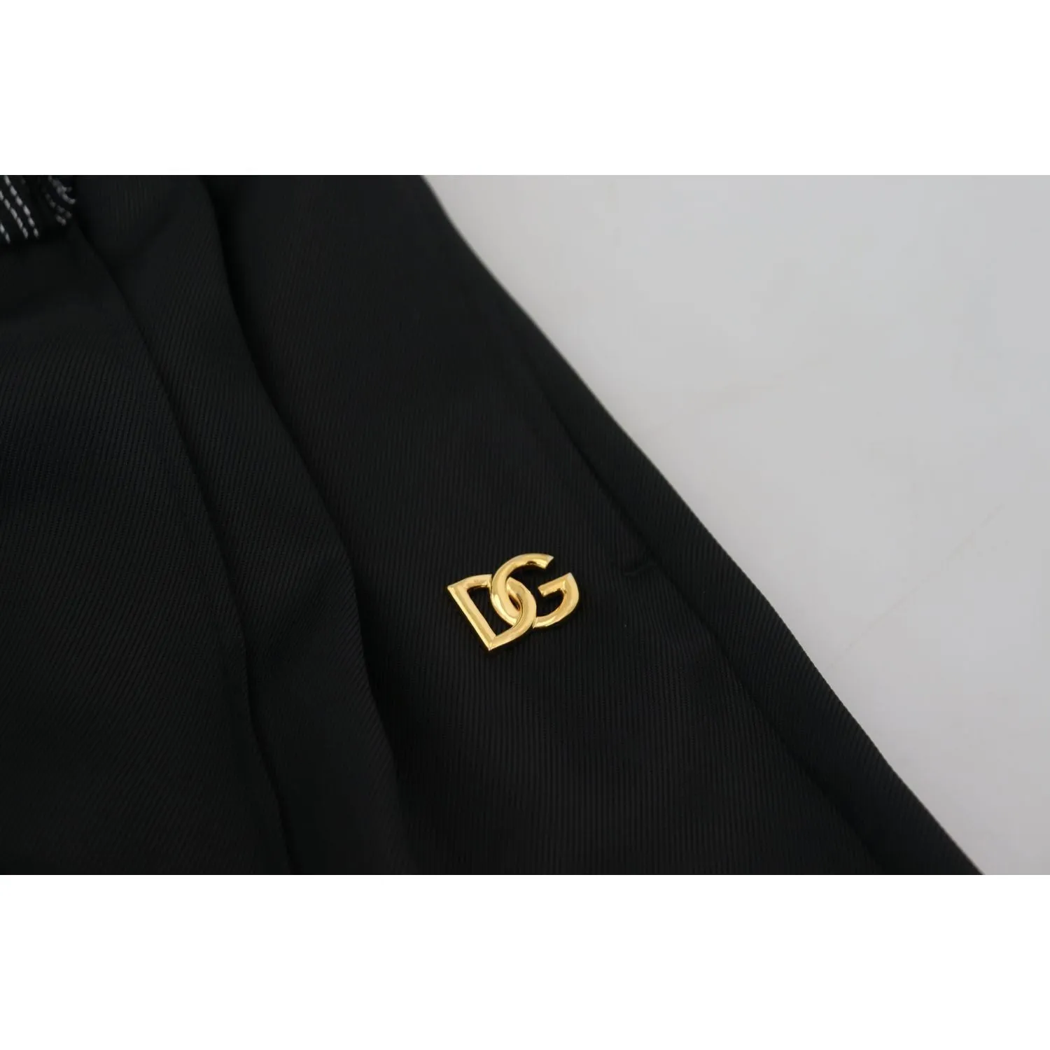 Dolce & Gabbana Elegant Black Cotton Pants