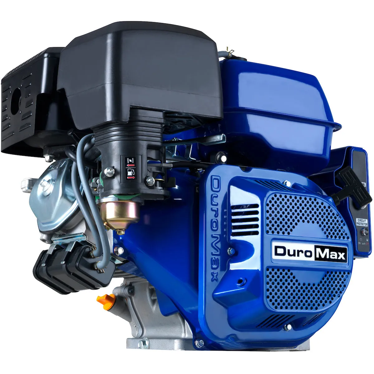 DuroMax XP16HPE 420cc 1" Recoil/Electric Start Horizontal Gas Powered Engine