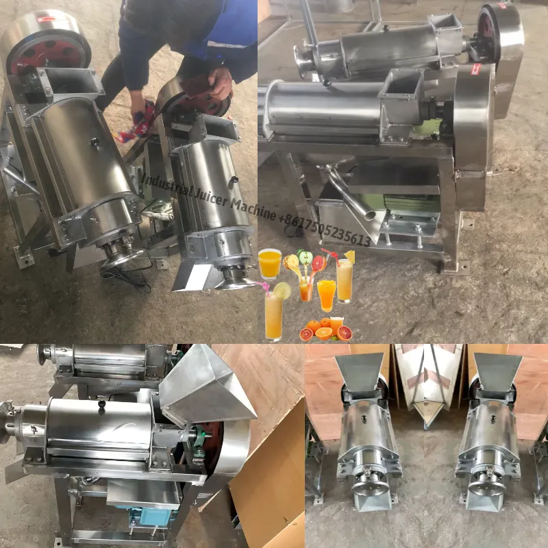 Electric Juicer Extractor Machine 500-5000kg per hour for fruits and vegetables