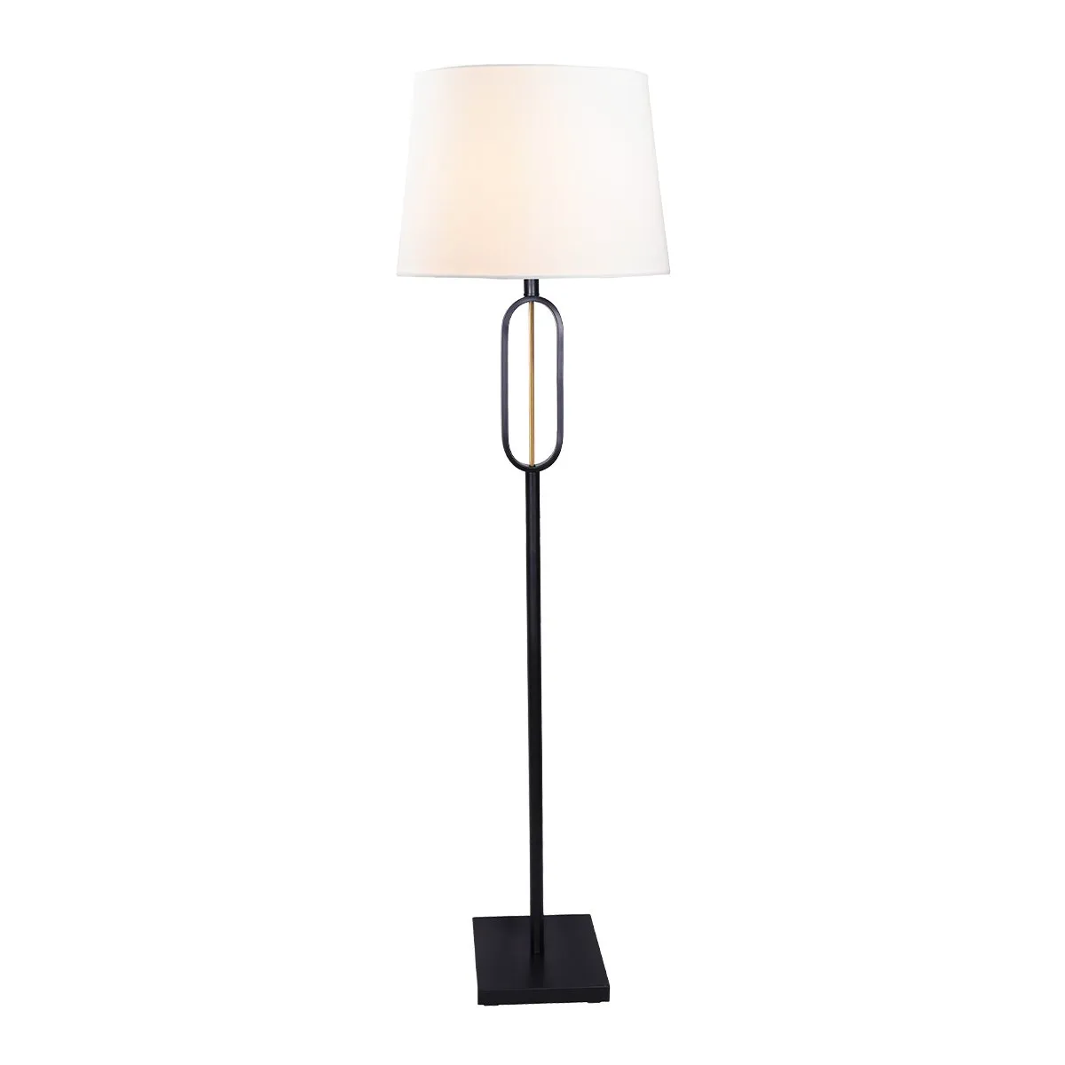 Elegant Tapered Shade Floor Lamp, Sturdy Design – Sarantino