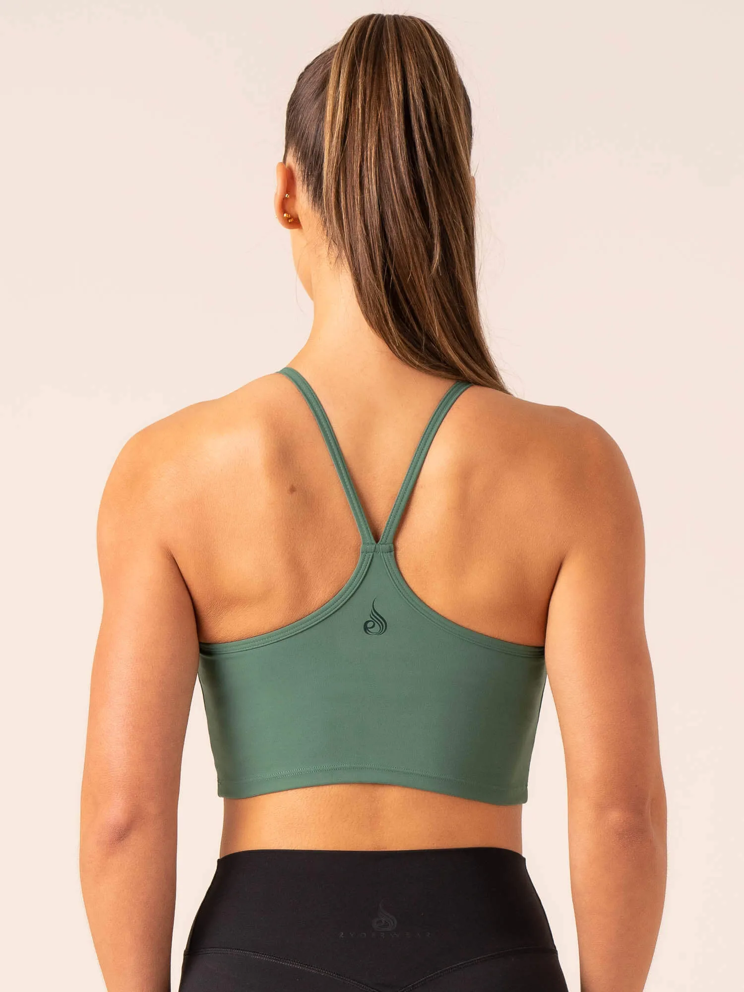 Embody Compression Tank Bra - Dark Green