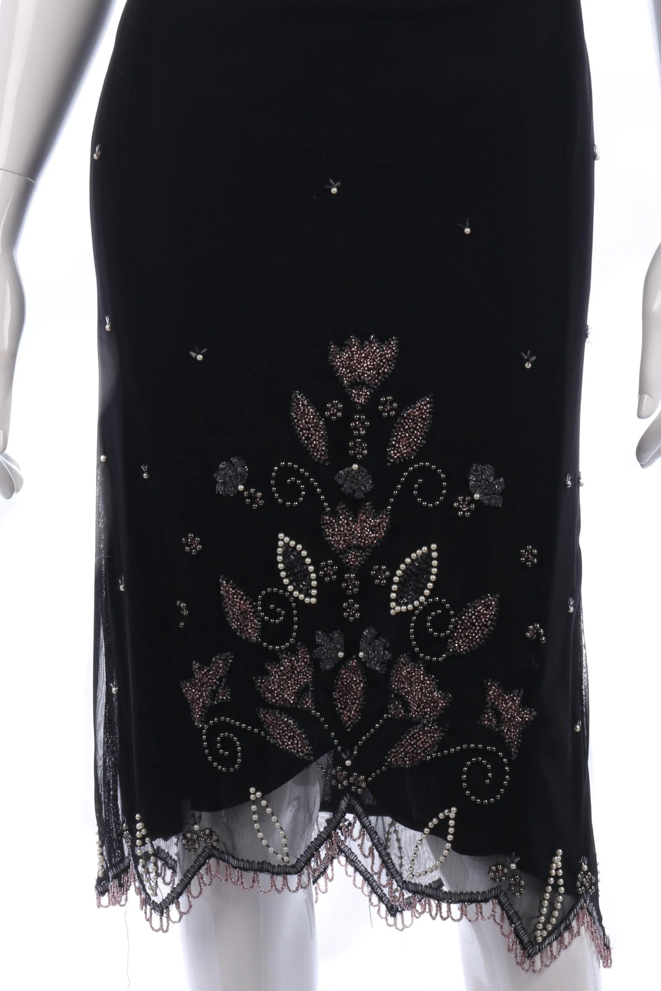 Fabulous French Connection beaded dress size 10