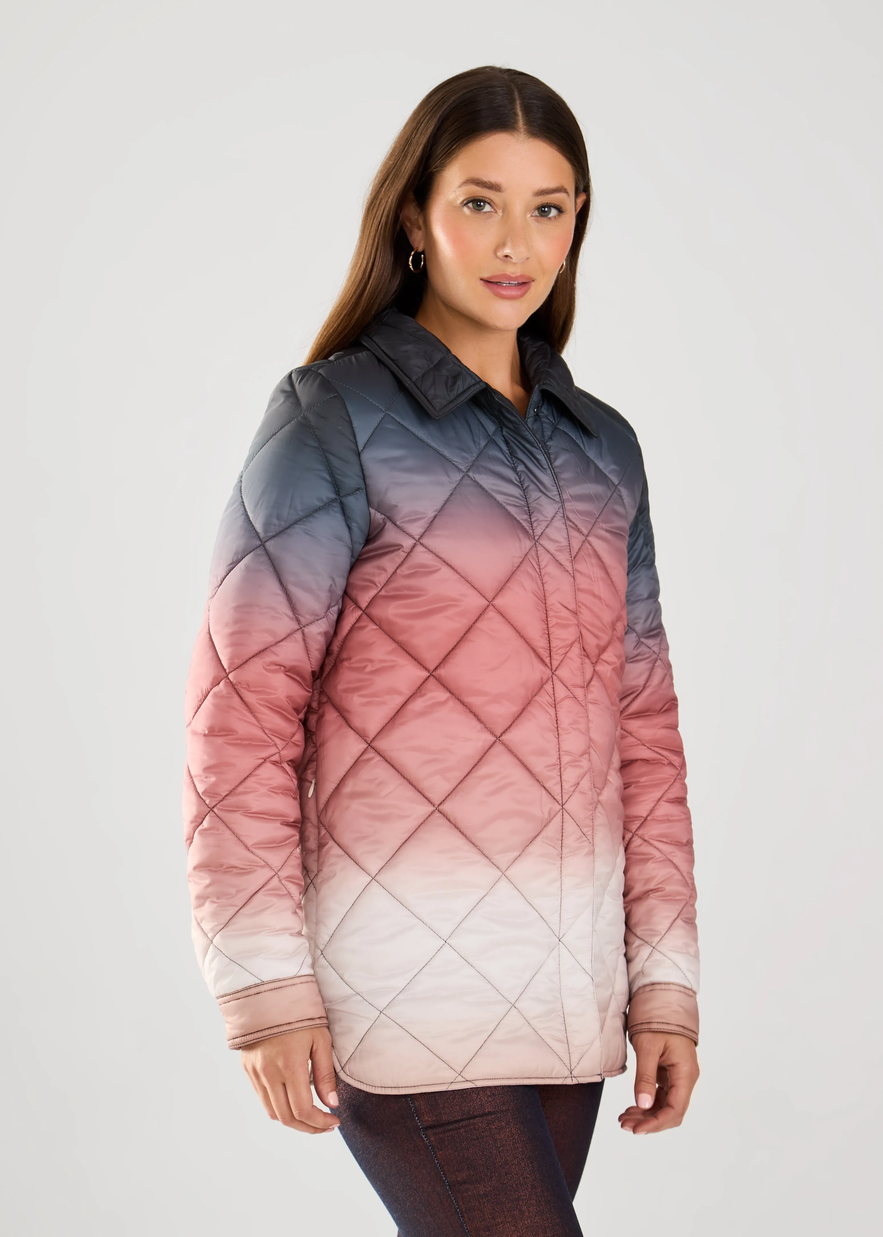 FDJ Quilted Ombre Jacket