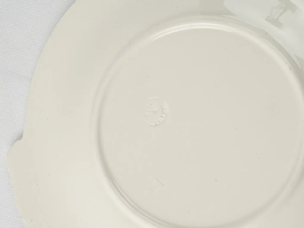 Fish-shaped plates, platter, and ramekin service set