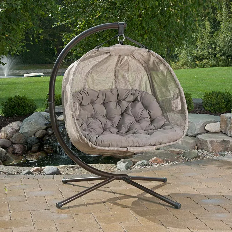 Flower House Pumpkin Love Seat Chair with Cushion