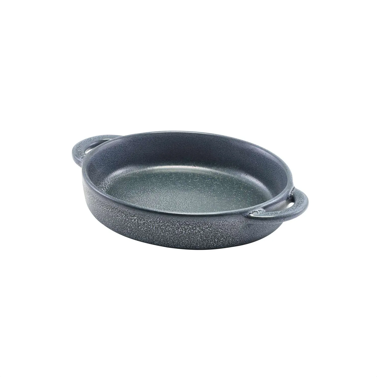 Forge Graphite Stoneware Round Dish 14.5 x 13 x 3cm Pack 6