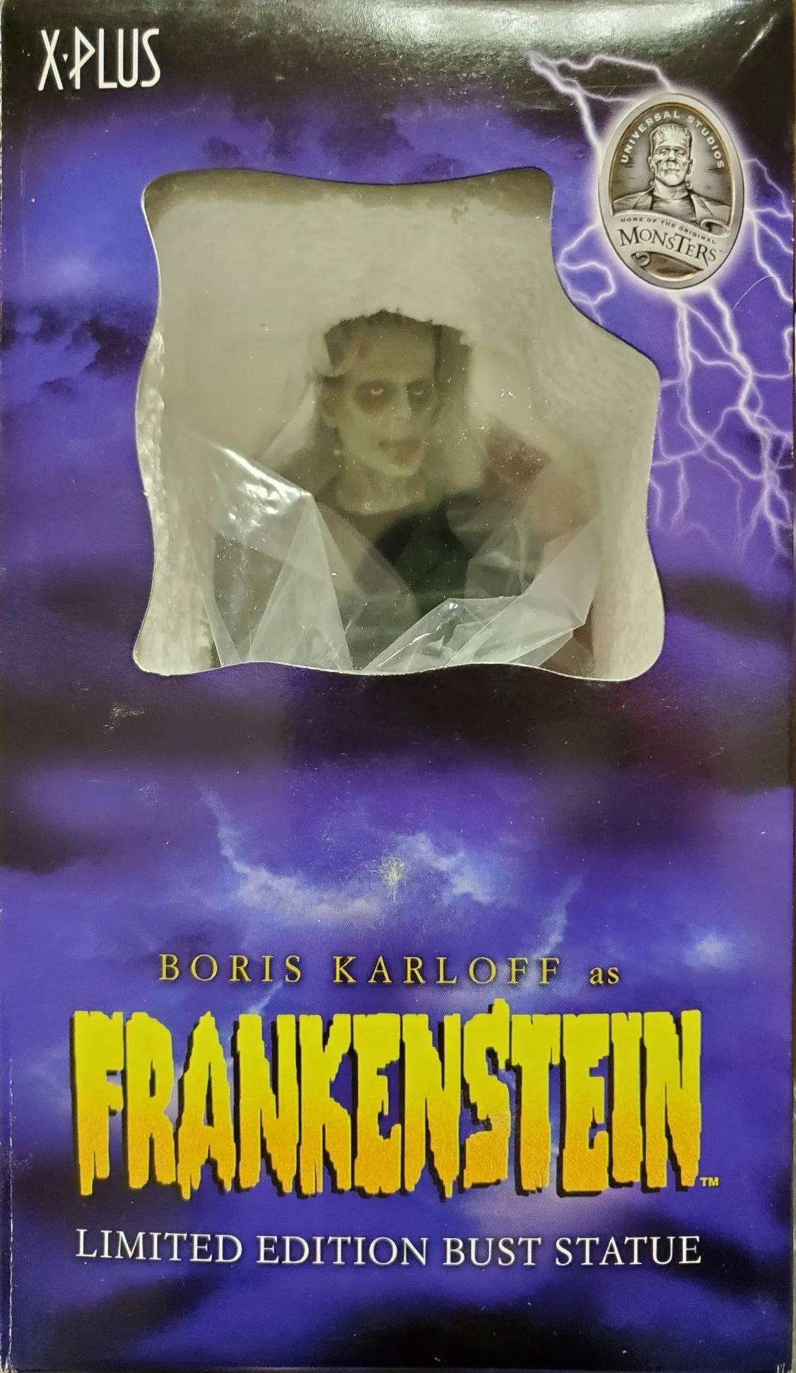 Frankenstein (Boris Karloff) Limited Edition mini bust by X-Plus