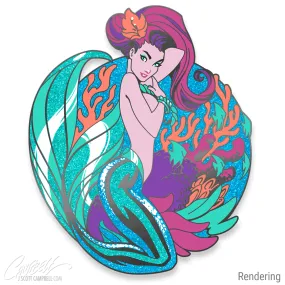 FTF Mermaid 2023 First Edition Pin J. Scott Campbell