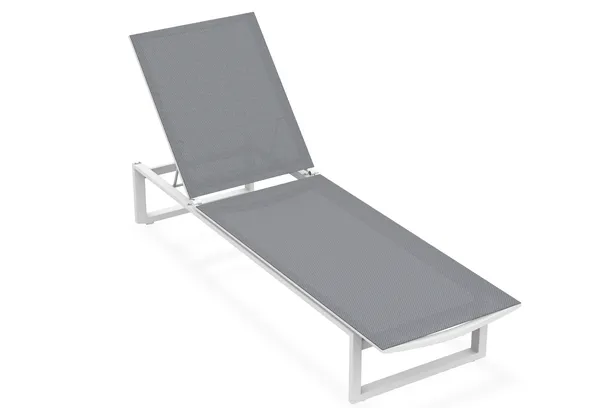 Gibara Chaise Lounge - Charcoal