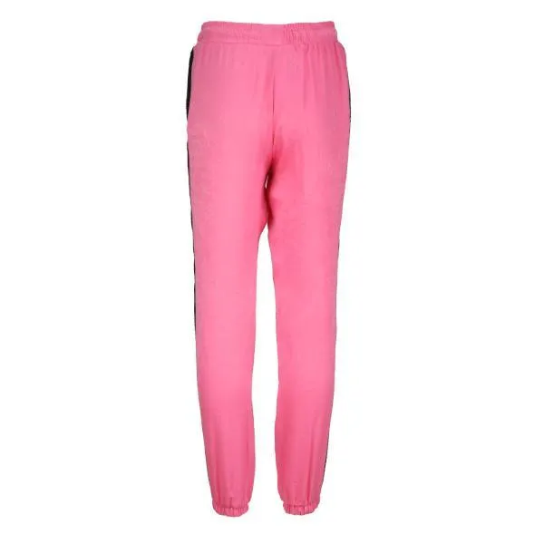 GIRLS EMBELLISHED DRAWSTRING TROUSERS - PINK