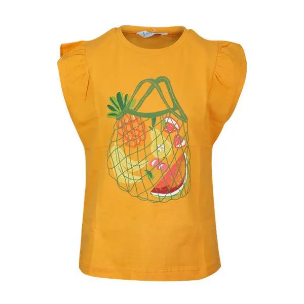 GIRLS YELLOW TANK TOP