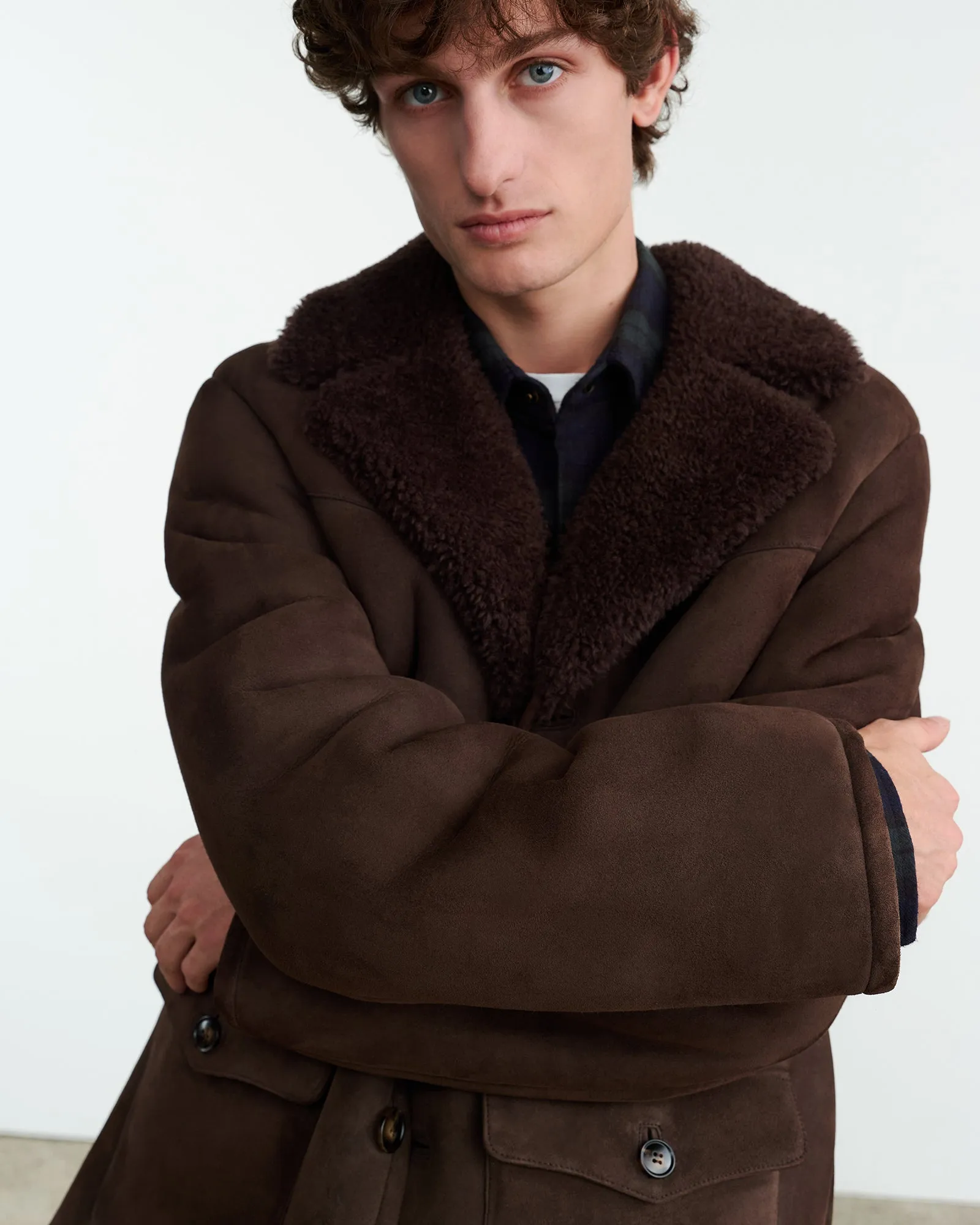 GOSHEN SHEARLING COAT