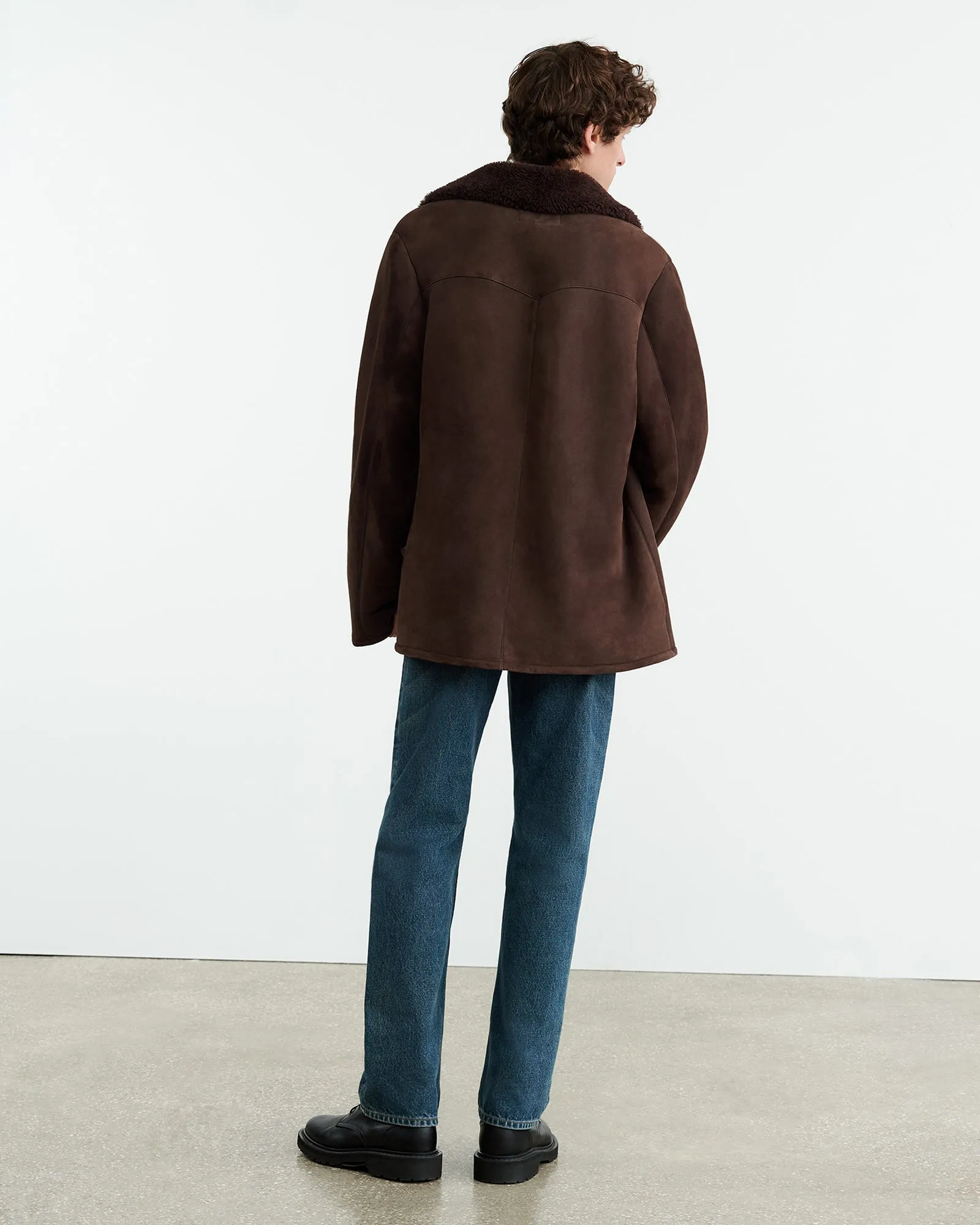 GOSHEN SHEARLING COAT