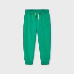 GREEN CUFFED JOGGERS FOR BOYS