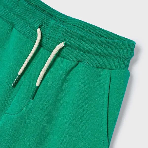 GREEN CUFFED JOGGERS FOR BOYS