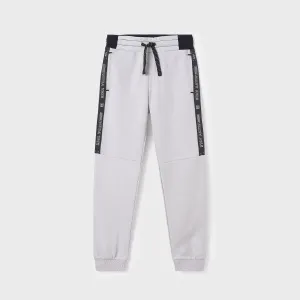 GREY FLEEECE JOGGERS FOR BOYS