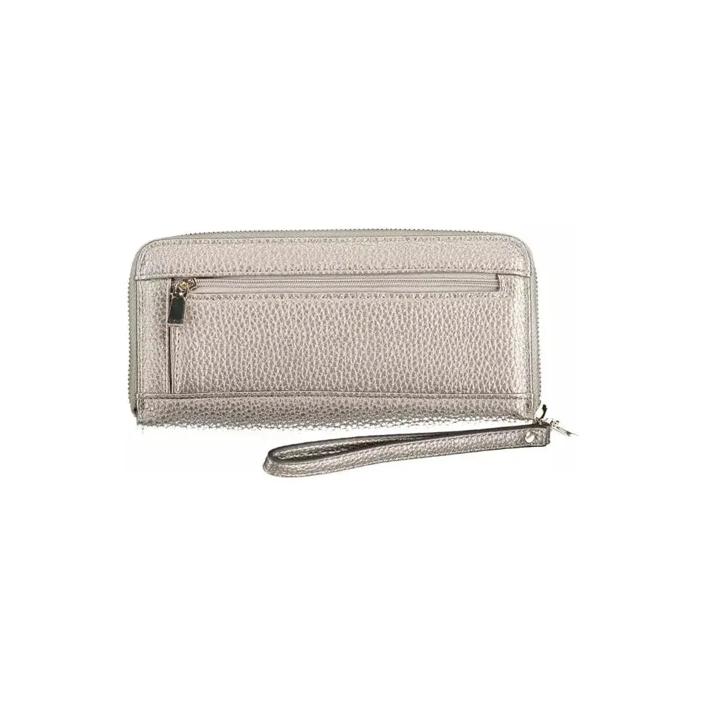 Guess Jeans Silver Polyethylene Women Wallet