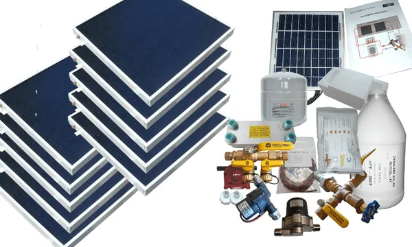 Heliatos Beach Freeze Protected Solar Water Heater Kit