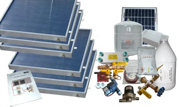 Heliatos Freeze Protected Solar Water Heater Kit