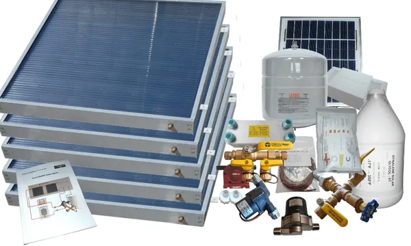 Heliatos Freeze Protected Solar Water Heater Kit