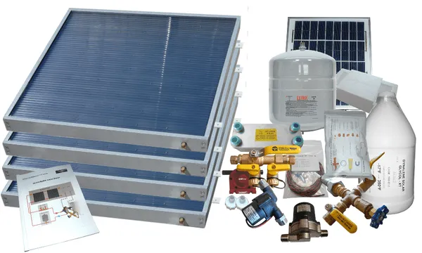 Heliatos Freeze Protected Solar Water Heater Kit