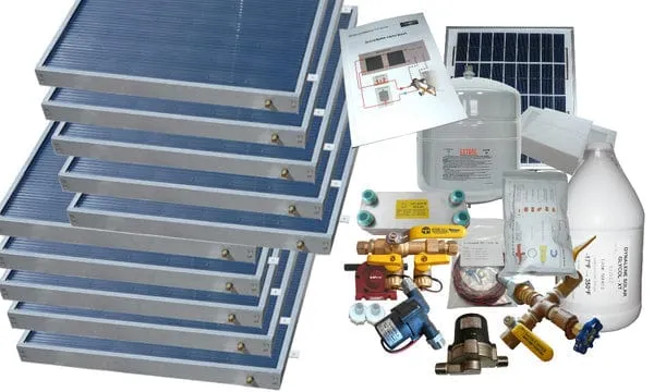 Heliatos Freeze Protected Solar Water Heater Kit