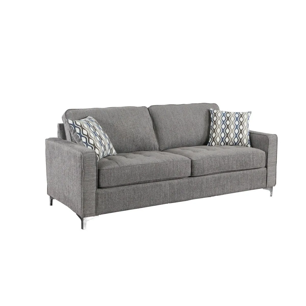 Hudson Collection Sofa with 2 Pillows