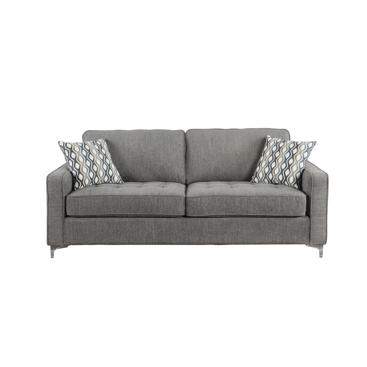 Hudson Collection Sofa with 2 Pillows