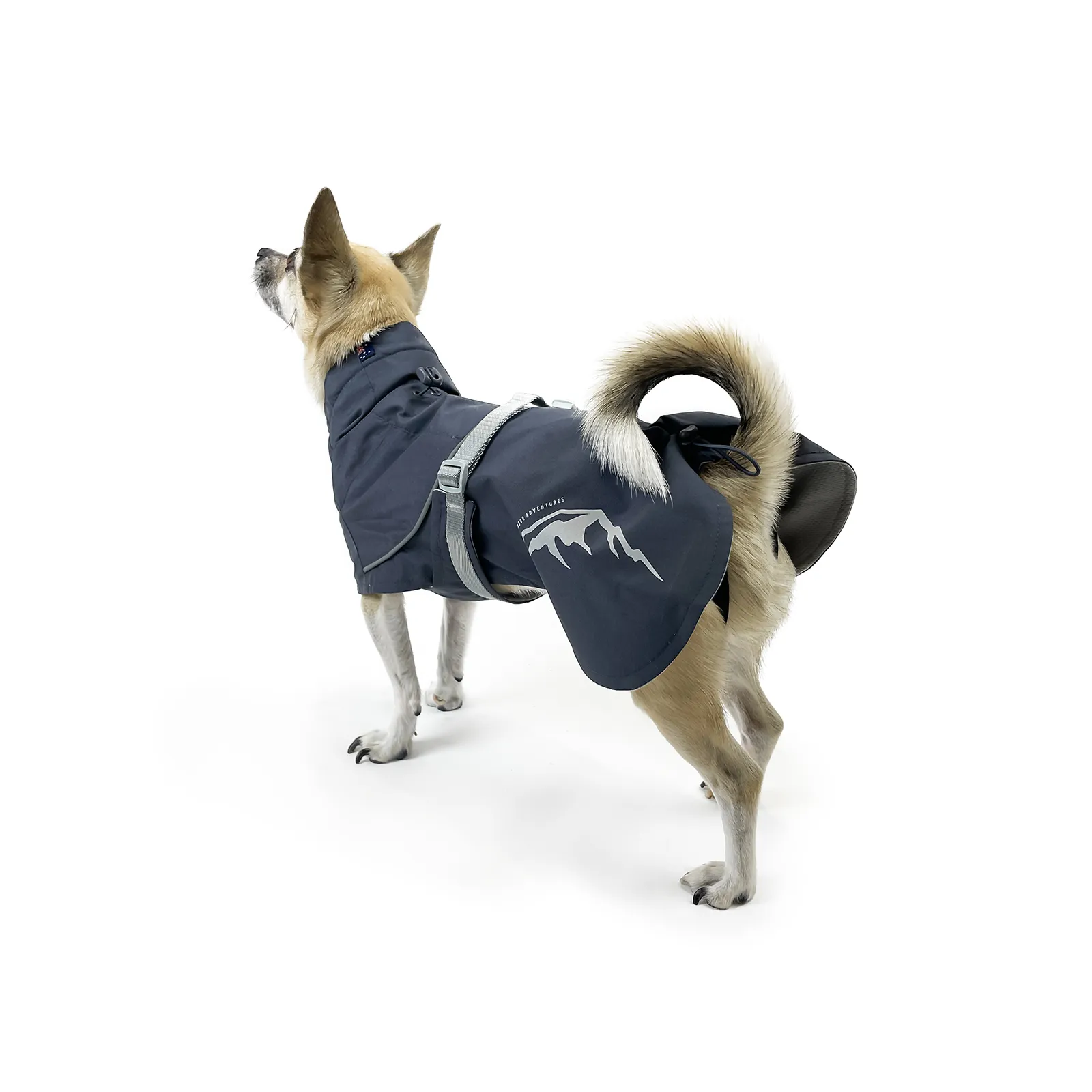 Huskimo Dog Coat Peak Raincoat