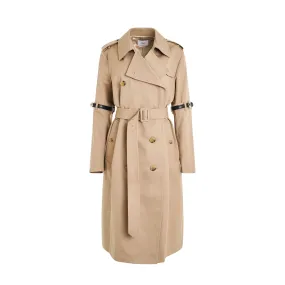 Hybrid Trench Coat in Beige