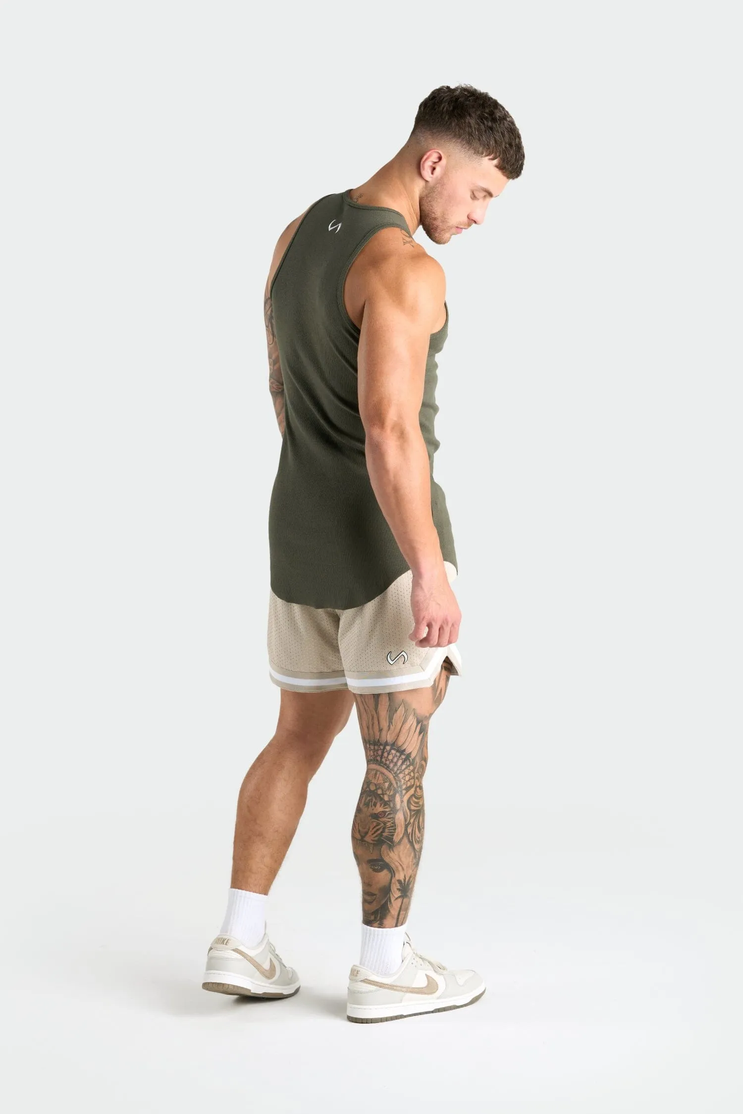 Icon Ribbed Relaxed Fit Tank