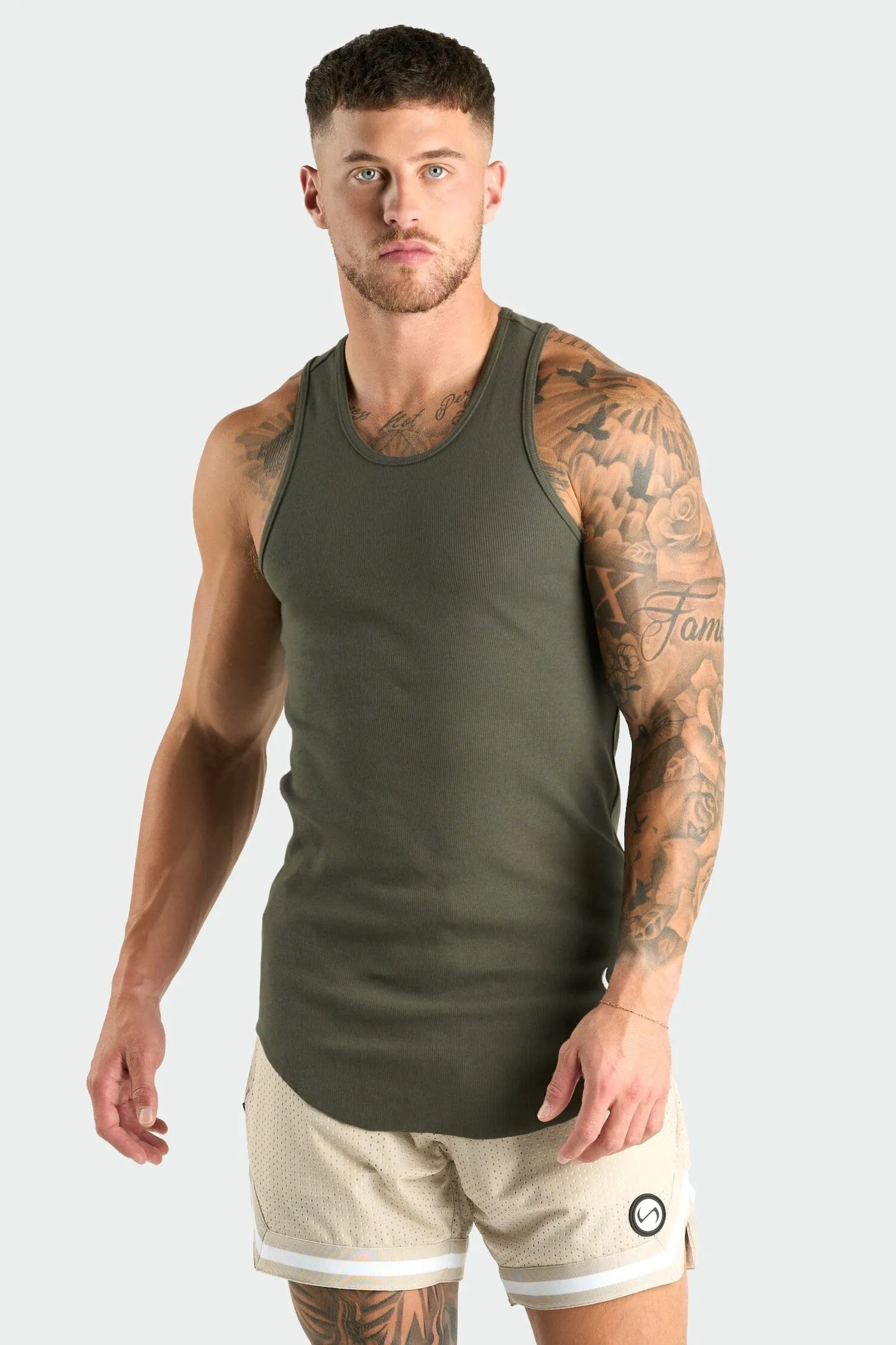 Icon Ribbed Relaxed Fit Tank