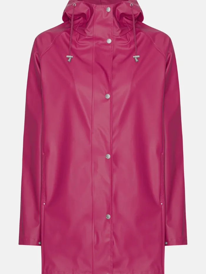 Ilse Jacobsen RAIN87 Raincoat In Sangria 933