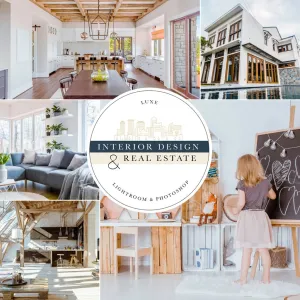 Interior Design & Real Estate Lightroom Presets – Desktop & Mobile