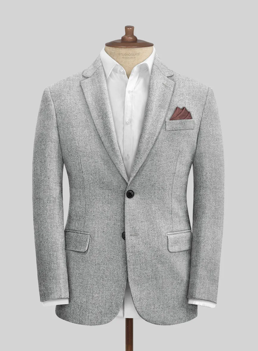 Italian Empire Gray Tweed Jacket