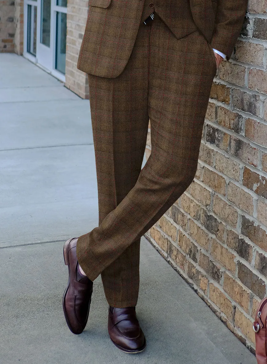 Italian Fiani Checks Tweed Suit