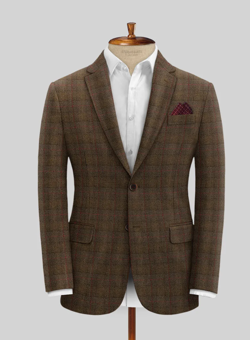 Italian Fiani Checks Tweed Suit