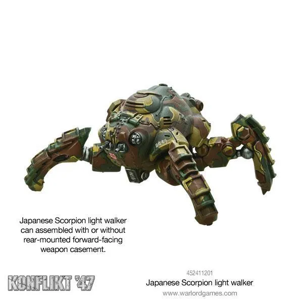 JAPANESE Scorpion light walker