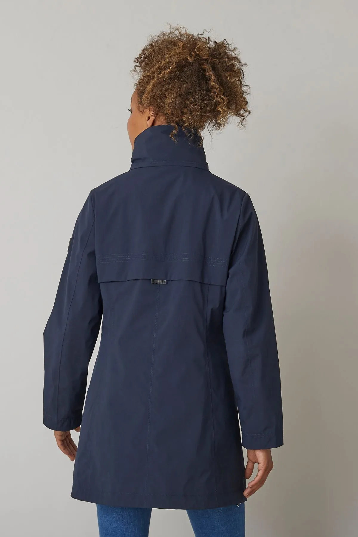 JOCELYN Waterproof Spring Jacket with Stand Up Collar 2495