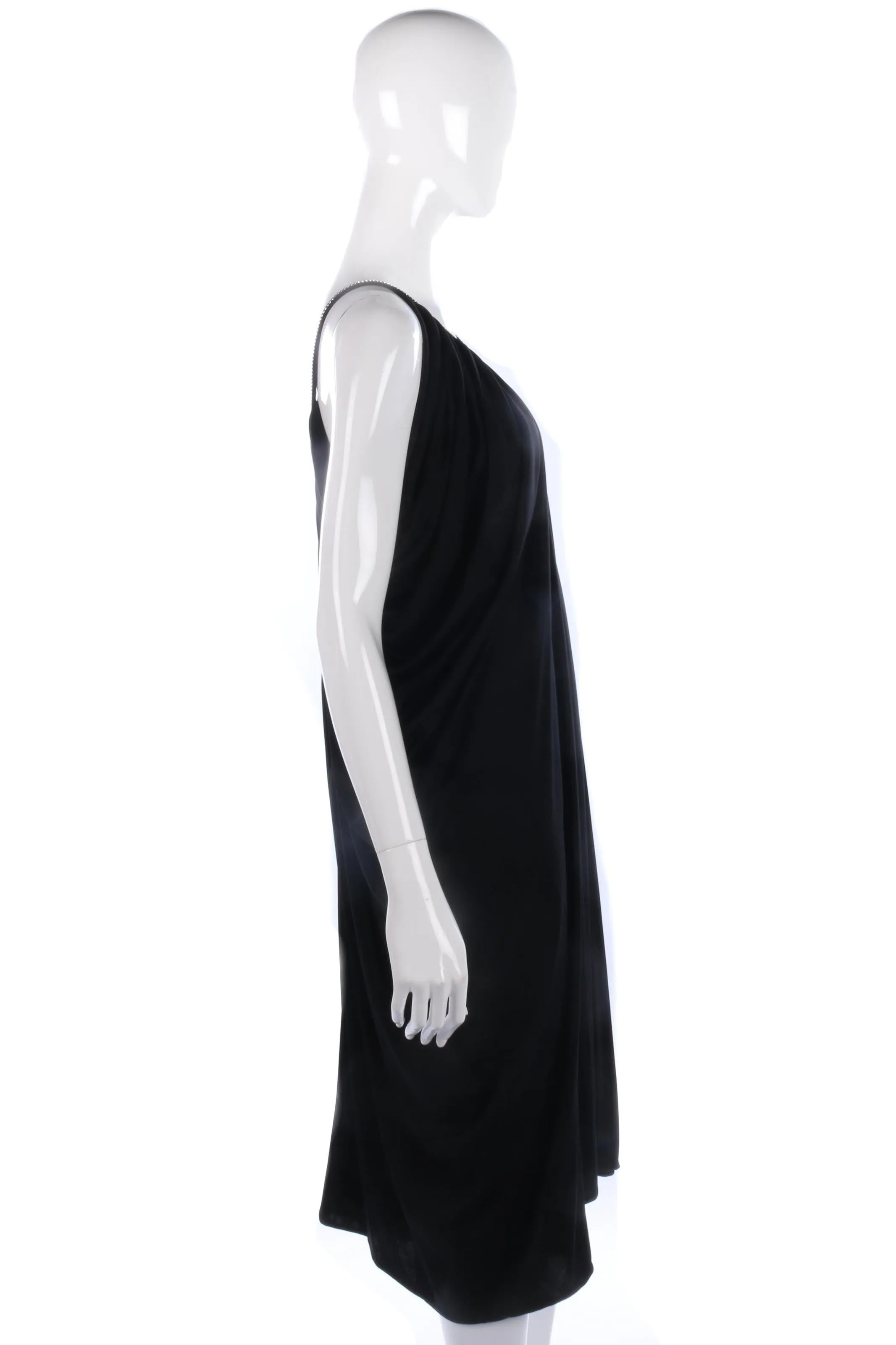 John marks by Anne Tyrrell black dress with diamantles size 12