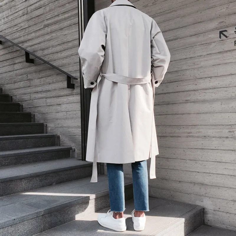 Knee-length Mid-length Trench Coat