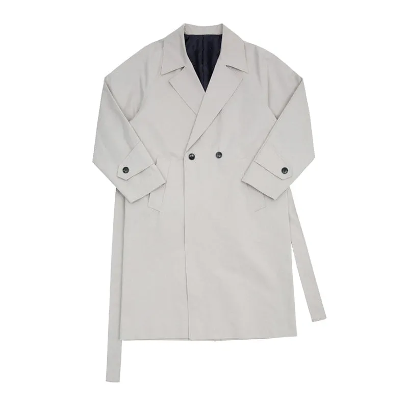 Knee-length Mid-length Trench Coat