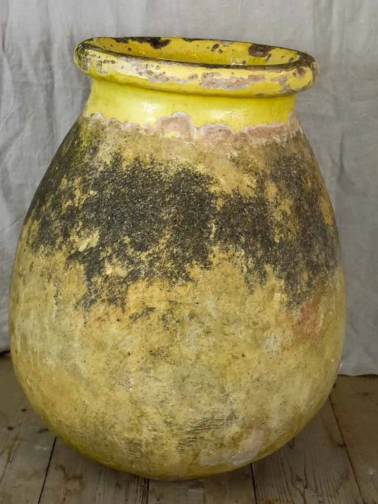 Large 19th Century Biot jar - French olive jar 28¾"