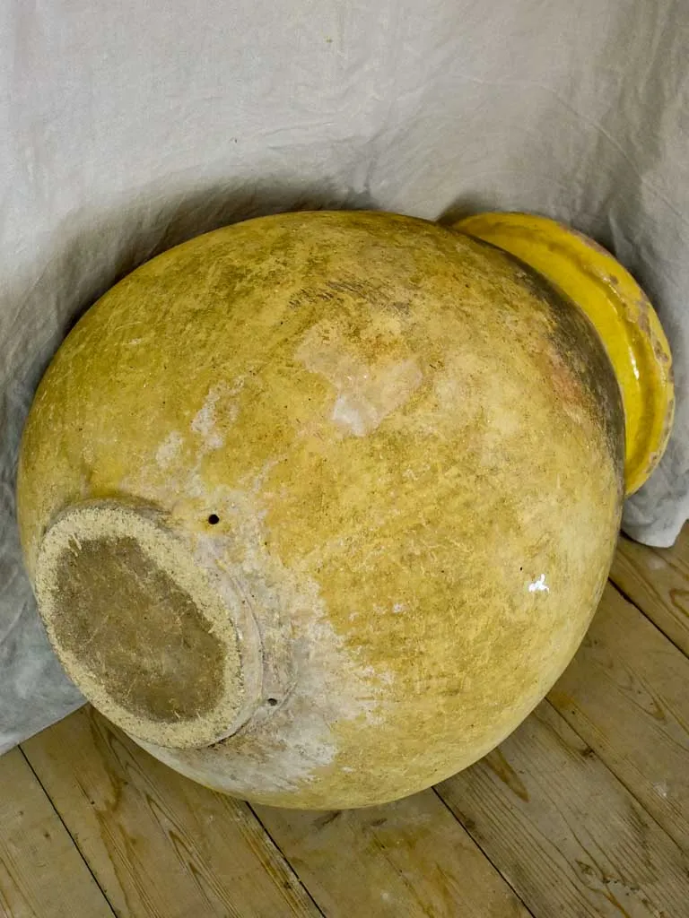 Large 19th Century Biot jar - French olive jar 28¾"