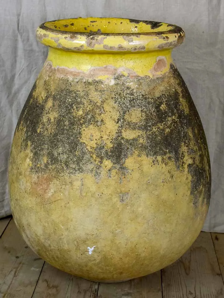 Large 19th Century Biot jar - French olive jar 28¾"