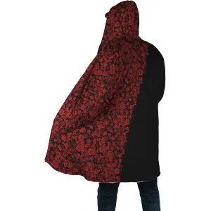 Lee's Excellent Hooded Coat - Red Roses