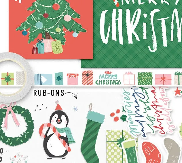 Let It Snow Christmas Kit Washi - December 2023