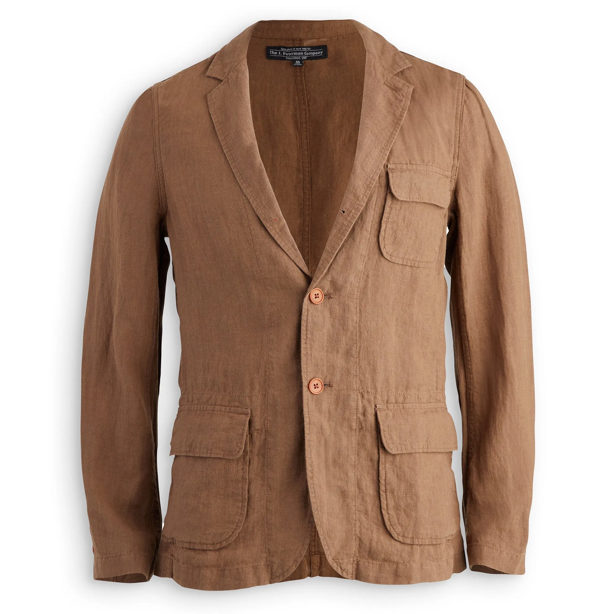 Linen Hopsack Blazer