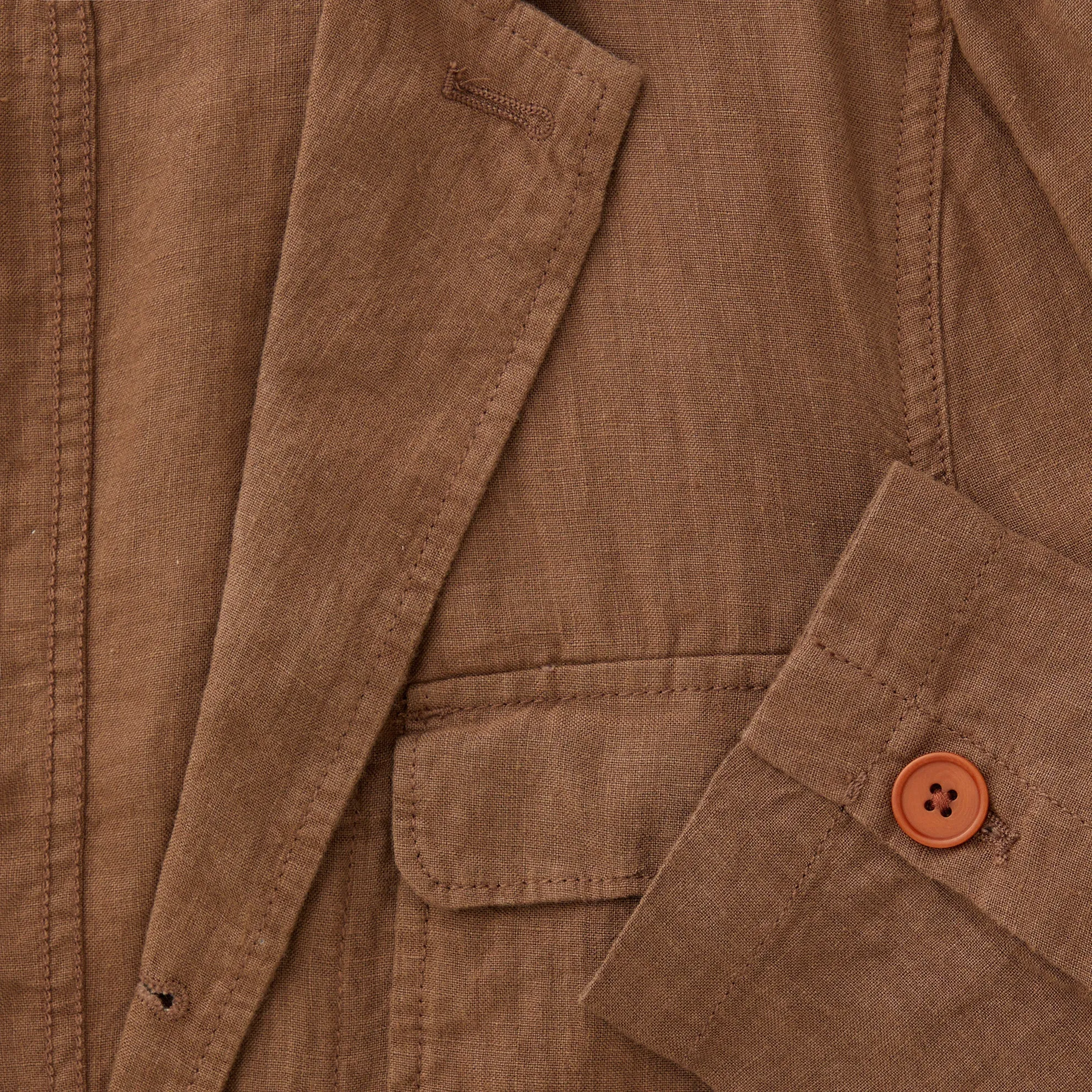 Linen Hopsack Blazer