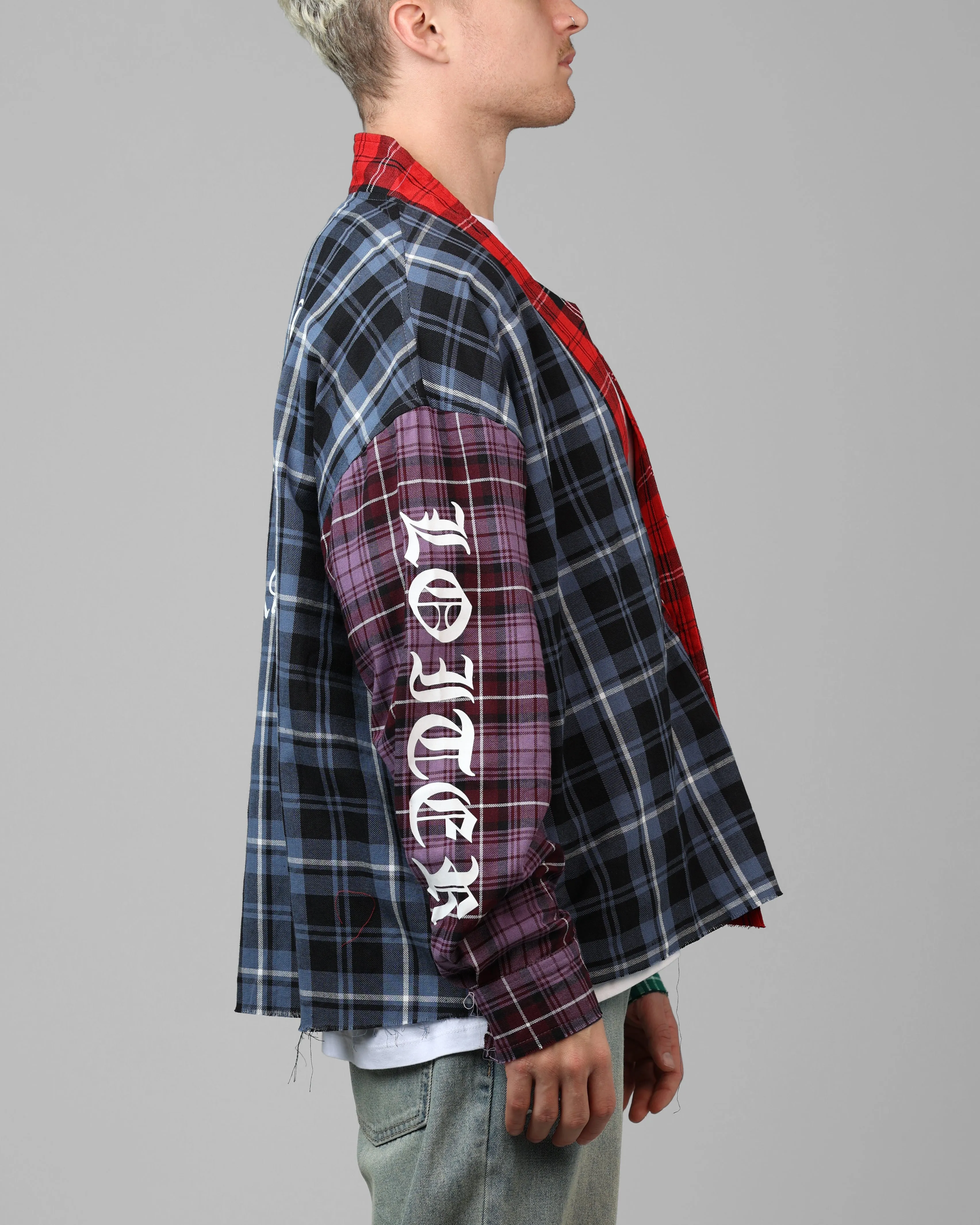 Loiter Kimono Flannel Multi